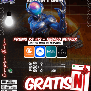 Promo x4 #12 con Regalo Netflix