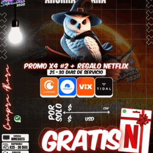 Promo x4 #2 con Regalo Netflix