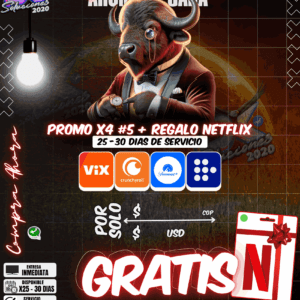 Promo x4 #5 con Regalo Netflix
