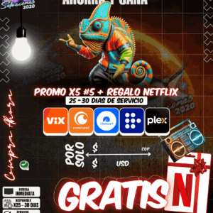 Promo x5 #5 con Regalo Netflix