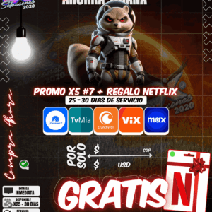 Promo x5 #7 con Regalo Netflix